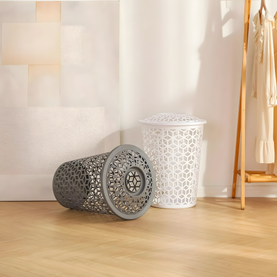 Plastic Laundry Basket Small
